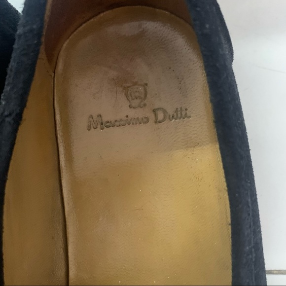 Massimo Dutti Navy Blue loafers - Picture 4 of 6